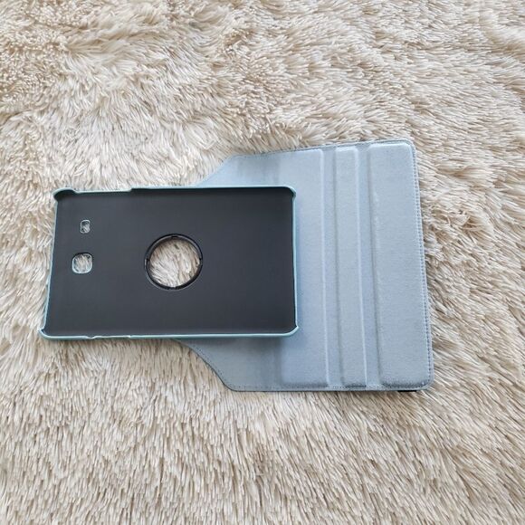 NWOT TechCode Samsung Tab E case 360 Degrees Rotating Leath - Picture 5 of 10